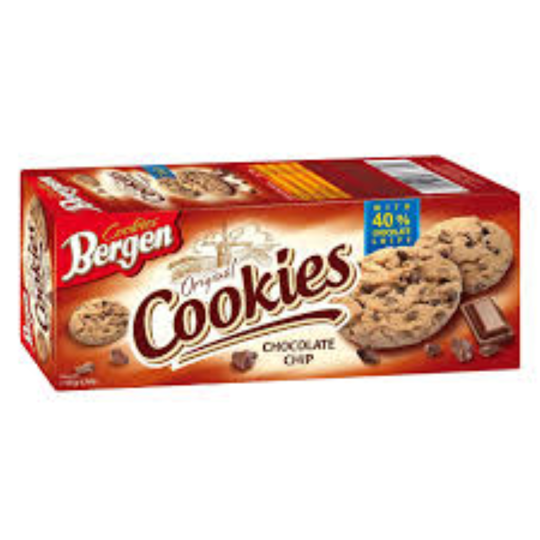 BERGEN 40% CHOCOLATE CHIP COOKIES 135G